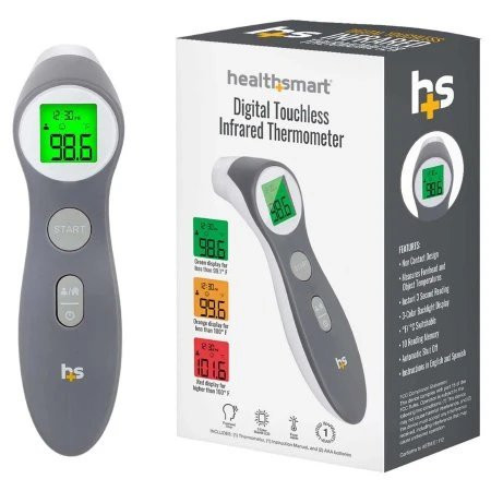 Dms Holdings Inc - 18555000 - Thermometer Forehead Heart Smart Touchless Infrared H S - EA/1