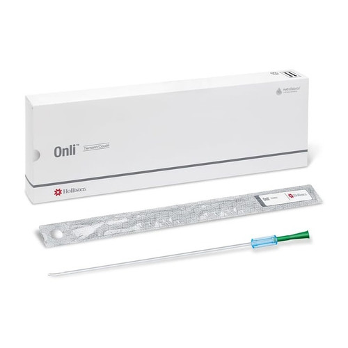 Hollister - 85124 - Onli Tiemann/Coude Intermittent Hydrophilic Catheter 12 Fr 16 - Bx/30