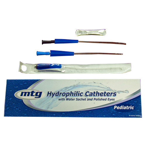 Hr Healthcare - 81108 - Mtg Hydrophilic Straight Tip Pediatric Intermittent Catheter, 8 Fr, 10 Vinyl Catheter With Sterile Water Sachet And Handling Sleeve - EA/1