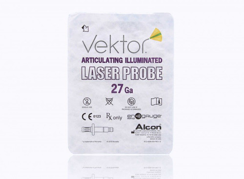 Alcon Labs - 8065752556 - Alcon Vektor Articulating Illuminated Laser Probe 27 Ga - Each