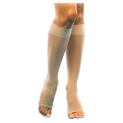 Sigvaris - 120Cbo33 - Sheer Fashion Calf, 15 - 20, Open Toe