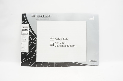 Bard Rochester - 1190500 - Bard Phasix Mesh, Rectangle, 10" X 12" (25.4 Cm X 30.5 Cm) - Each
