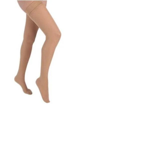 Carolon - 111512 - Compression Stocking Health Support Thigh High Size E / Regular Black Closed Toe