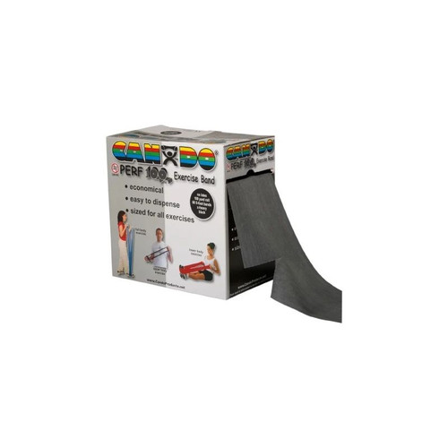 Fabrication Enterprises - Cando - 10-5695 - 105695 - No Latex Exercise Band X - Heavy 100Yd Dspnsr