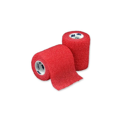 3M - 1583R - Bandage, Coban Elas Red 3 X5Yds
