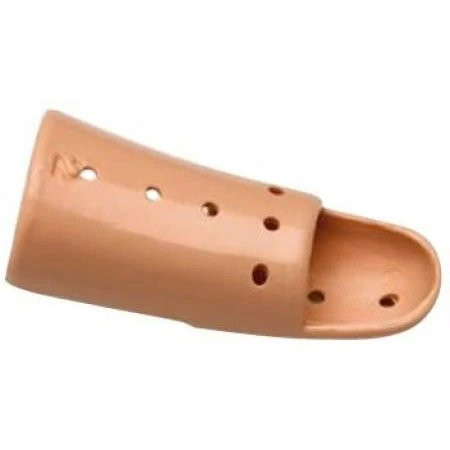 Brownmed - Plastalume - 10703 - Finger Splint Size 3 Without Fastening Left Or Right Hand Beige