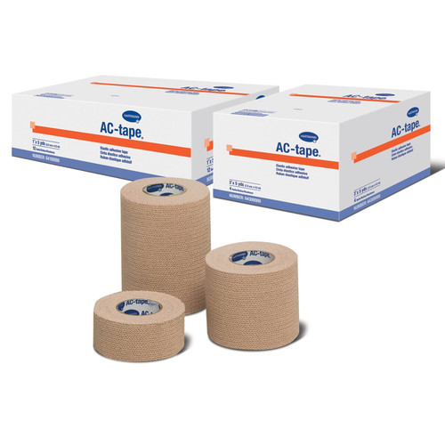 Hartmann - AC-Tape - 64400000 - Athletic Tan 4 Inch X 5 Yard Cotton Nonsterile 