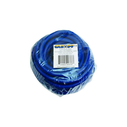 Fabrication Enterprises - Cando - 10-5514 - Low Powder Oct - 14 - Exercise Resistance Tubing Blue 25 Foot Length Heavy
