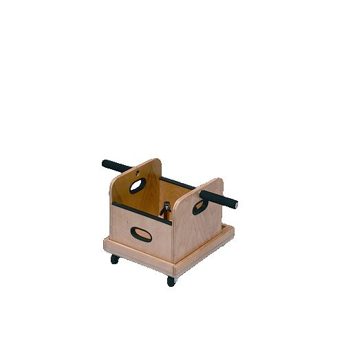 Fabrication Enterprises - Baseline - 55-1030 - Fce Work Device - Mobile Weighted Cart With T - Handle And Accessory