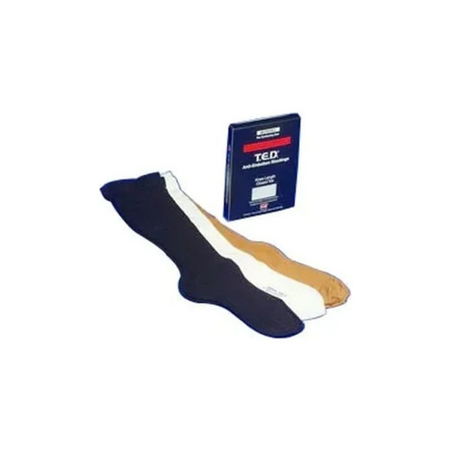 Cardinal Health - T.E.D. - 4344 - Anti - Embolism Stocking Knee High X - Large / Long Beige Closed Toe