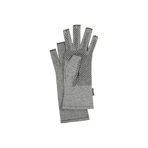 Brownmed - Imak - A20186 - Compression Active Glove Open Finger Medium Wrist Length Hand Specific Cotton 