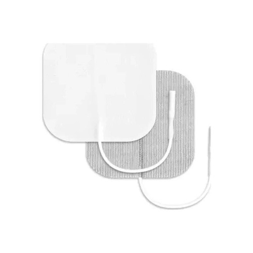 Axelgaard - Pals - 975240 - Platinum Foam Rect., Pigtail, Top, Reusable Electrodes