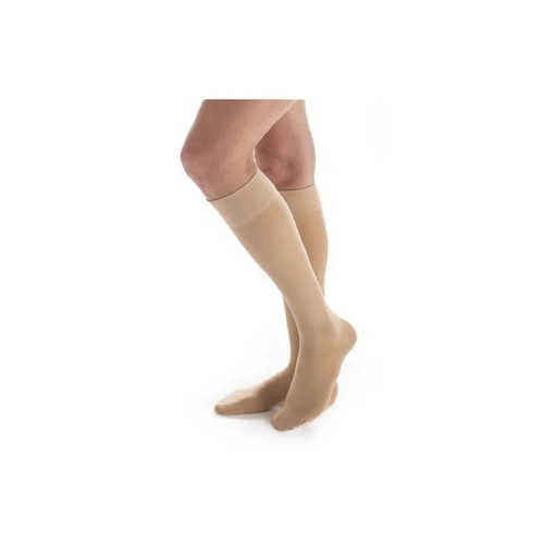 Carolon - 201112 - Compression Stocking Health Support Knee High Size A / Regular Beige