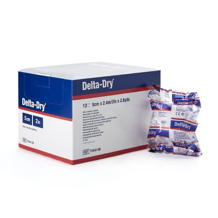 Bsn Medical - Delta-Dry - 7344300 - Cast Padding Undercast / Water Resistant 2 Inch X 2.6 Yard Synthetic Nonsterile