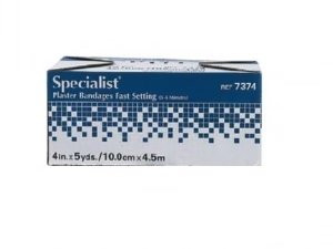 Bsn Medical - Specialist - 7374 - Plaster Bandage 4 Inch X 15 Foot Of Paris Blue 