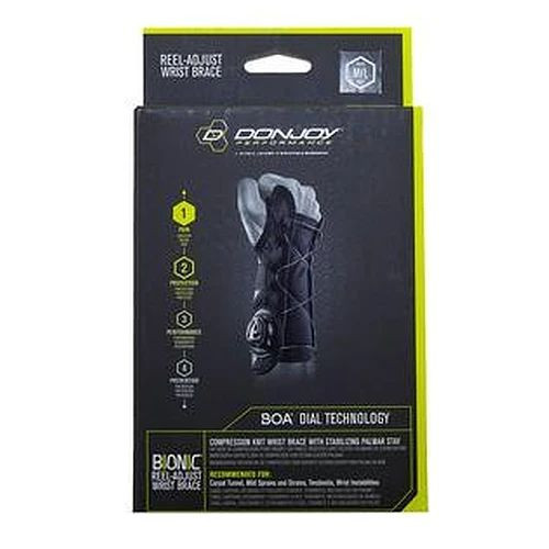 Djo Djorthopedics - Djo, Llc - Dp181Wb01-M,L - R - M,L - Donjoy Performance Bionic Reel - Adjust Wrist Brace, Right