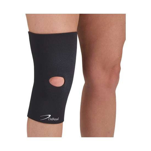 Deroyal - Ne7702-75 - Industries Open Patella Knee Support Without Pad, X - Large, 23" - 25 - 1/2" Circumference, Neoprene, Latex - Free