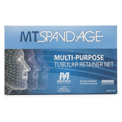 Medi-Tech - Mt Spandage - Mt08 - International - Elastic Net Retainer Dressing Tubular 25 Yard Size 8 White Medium Chest / Back Perineum Axilla Nonsterile