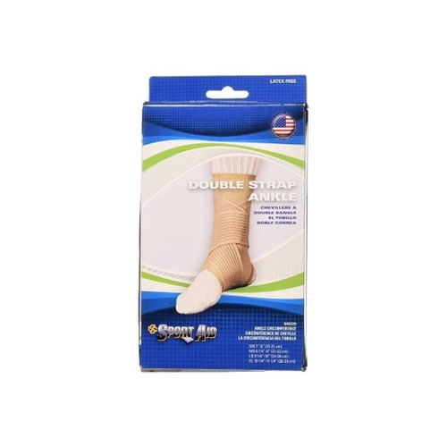 Scott - Sportaid - Sa0325 Bei Lg - Specialties - Cmo - Sport Aid Double Strap Ankle Support, Large.