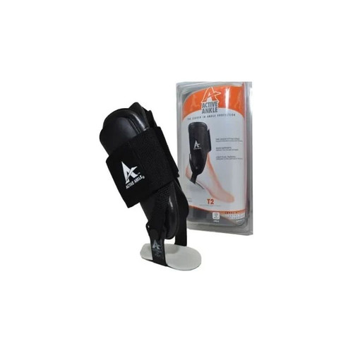 Hygenic - 277417 - Active Ankle T2 Rigid Brace, Black, Medium.