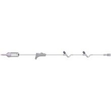 Amsino - 109602 - International Iv Admin Set, 10 Drops Per Ml, Non - Vented, Roller Clamp, 2 Y Sites, Rotating Male Luer Lock, Pe Poly Pouch