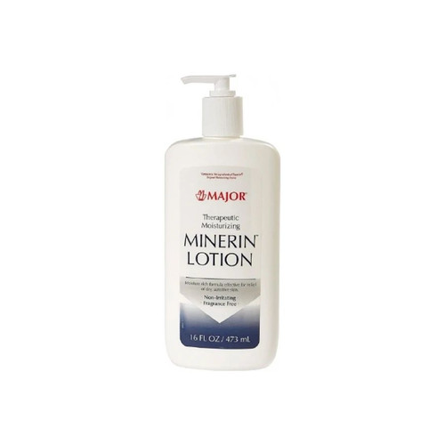 Major Pharmaceuticals - Minerin - 00904775216 - Hand And Body Moisturizer 16 Oz Pump Bottle Unscented Lotion