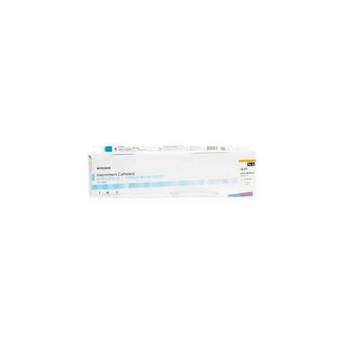 Mckesson - 16-Mh1616 - Urethral Catheter Straight Tip Hydrophilic Coated Pvc Fr Inch