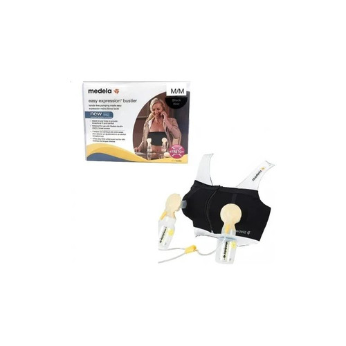 Medela - Easy Expression - 67944 - Hands - Free Pumping Bra Black Medium
