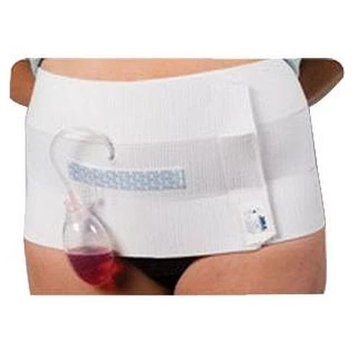 Dale - 818 - Products - Abdominal Binder Hook And Loop Closure 60 To 75 Inch Waist Circumference 12 Height Adult