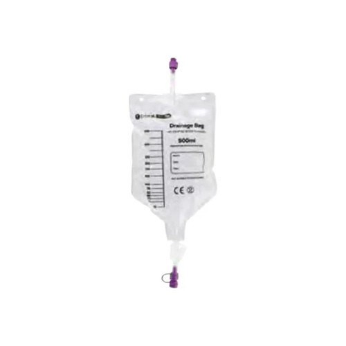 Med Alliance Group - Enfit - Dbp-500 - Enteral Gastroentestinal Drainage Bag Ml Sterile Connector Barrier