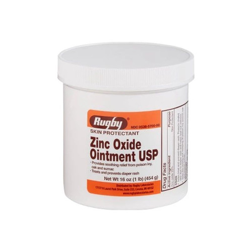 Major Pharmaceuticals - Rugby - 00536131698 - Skin Protectant 16 Oz Jar Ointment