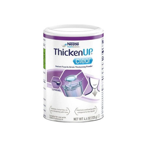 Nestle - Resource Thickenup Clear - 12498403 - Food And Beverage Thickener 4.4 Oz Canister Unflavored Powder Iddsi Level 0 Thin