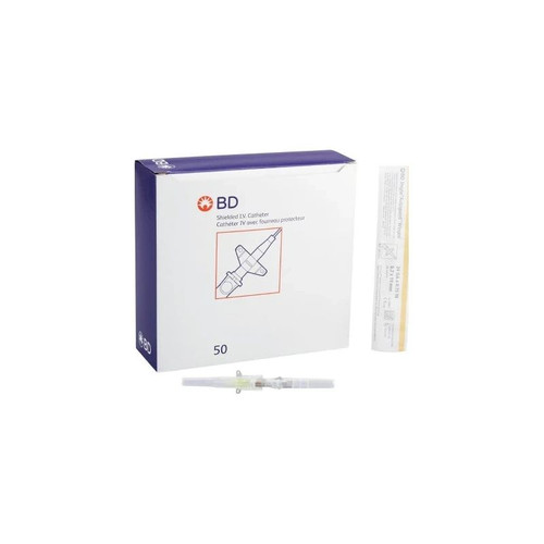Bd Becton Dickinson - Insyte Autoguard - 381512 - Peripheral Iv Catheter 24 Gauge 0.75 Inch Retracting Safety Needle