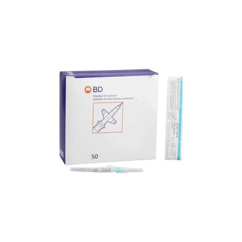 Bd Becton Dickinson - Insyte Autoguard - 381523 - Peripheral Iv Catheter 22 Gauge 1 Inch Retracting Safety Needle