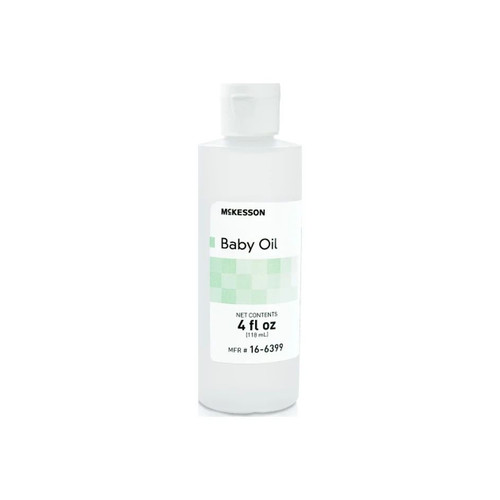 Mckesson - 16-6399 - Baby Oil 4 Oz Bottle Scented