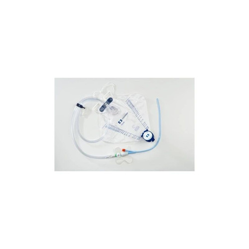 Cardinal Health - Dover - Pp16Sd - Indwelling Catheter Tray Foley 16 Fr 5 Cc Balloon Hydrogel Coated Silicone
