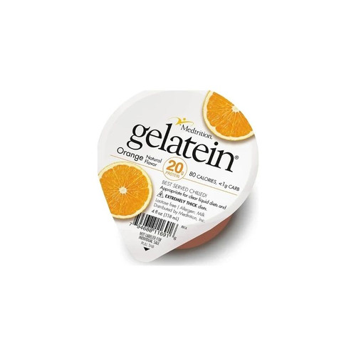 Medtrition - Gelatein - 11691 - National Nutrition Prosource Gelatin 20 Orange Protein Cup, 88 Cal