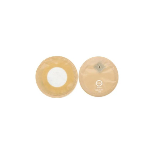 Hollister - Contour I - 1796 - Filtered Stoma Cap Beige Odor - Barrier Pouch With Softflex Opening 1 - 15/16 Inch Size 4