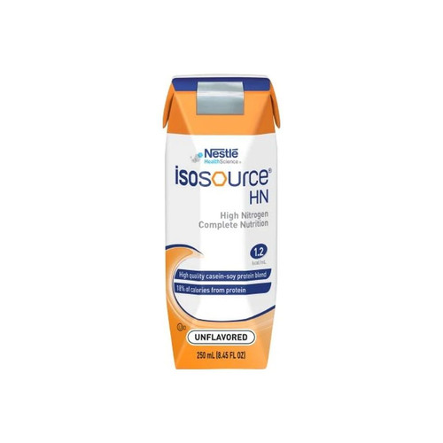 Nestle - 10043900184507 - Isosource Hn Tube Feeding Formula Unflavored Liquid 250 Ml Carton