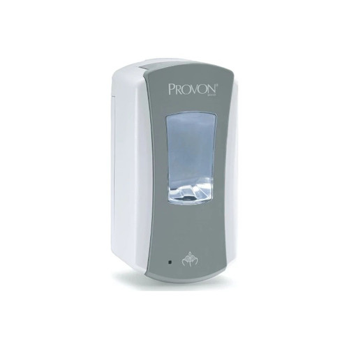 Gojo Industries - Provon - 1971-04 - Ltx - 12 Hand Hygiene Dispenser Gray / White Plastic Touch Free 1200 Ml Wall Mount