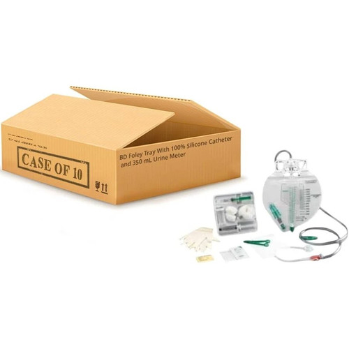 Bard - Bardex - 902116 - Indwelling Catheter Tray Foley 16 Fr 5 Cc Balloon Silicone 
