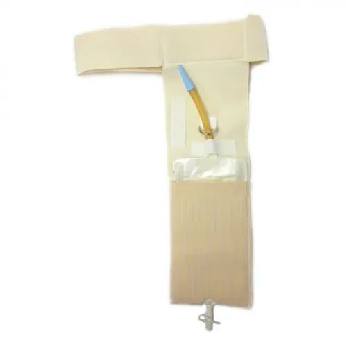 Nu-Hope - 2670-Dbl - Drainage Support System: Double Holster With Pockets