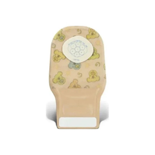 Convatec - Little Ones - 411633 - Ostomy Pouch One - Piece System 4 Inch Length 0 To 23 Mm Stoma Drainable