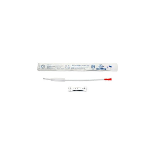 Convatec - Cure Hydrophilic - Hm16C - Catheter Urethral Coude Tip Coated Plastic 16 Fr Inch