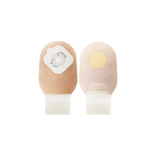 Hollister - Pouchkins - 3796 - Ostomy Pouch One - Piece System 6 - 1/2 Inch Length 38 Mm Stoma Drainable Trim To Fit