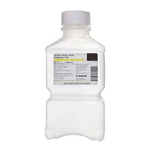 B. Braun - B Medical - R6600-01 - 0.25% Acetic Acid Irrigation Usp, 1000 Ml Plastic Container For Urologic Only, Not Injection.