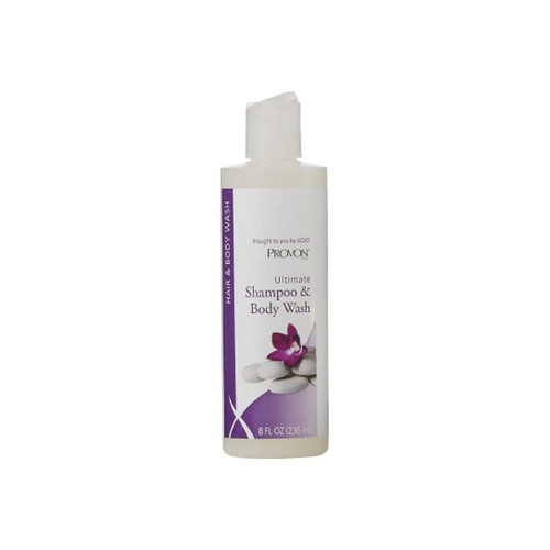 Gojo Industries - Provon - 4227-48 - Shampoo And Body Wash 8 Oz Flip Top Bottle Herbal Scent
