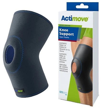 Bsn Medical - 7558525 - Knee Support, Open Patella Sports Slip - On Blk 3Xlg 24" - 26"