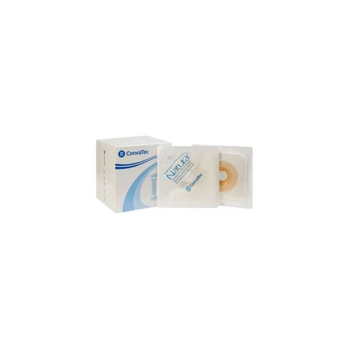Convatec - Sur-Fit Natura - 413181 - Ostomy Barrier Precut Extended Wear Durahesive White Tape 45 Mm Flange System Hydrocolloid 1 Inch Opening 4 - 1/2 X