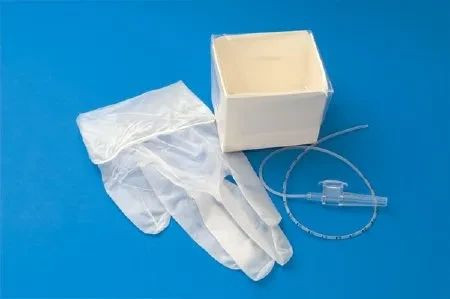 Sun Med - Airlife - 4698T - Suction Kit, Cath W/Vnyl Glvs 12Fr